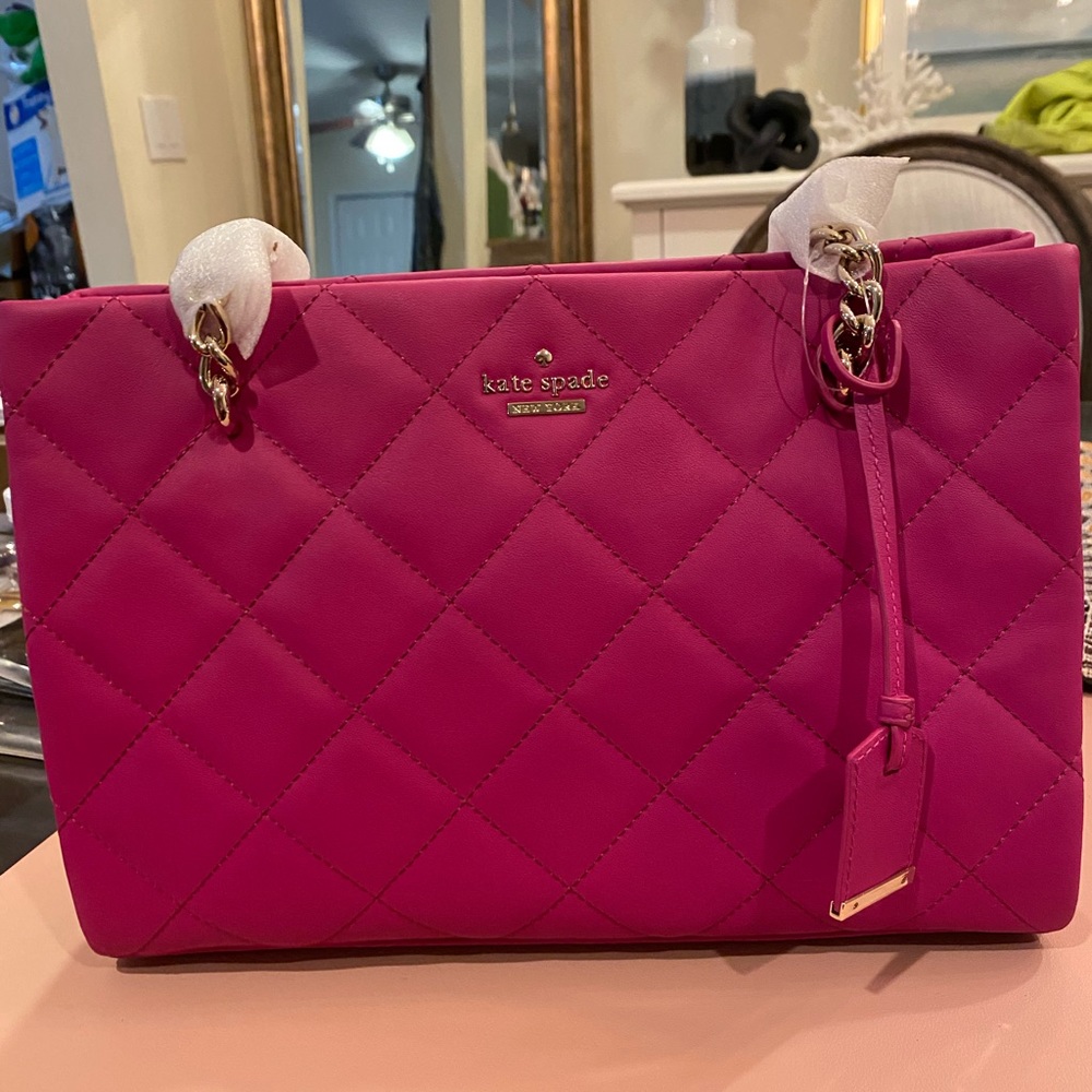 Kate Spade Phoebe Emerson Place Small Quilted Tote